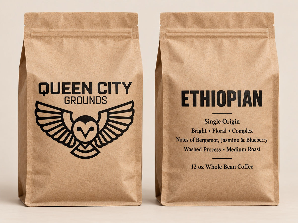 Ethiopian Single Origin Coffee Beans | Queen City Grounds